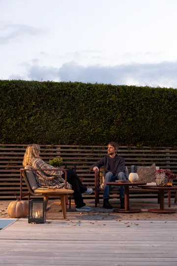 Motty poltrona - Vermelho zin-teddy bege - Brafab