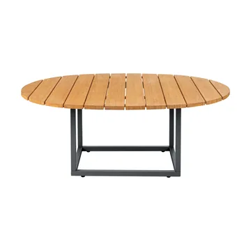 Olive mesa de centro - Antracite-bambu, 110x80 cm - Brafab