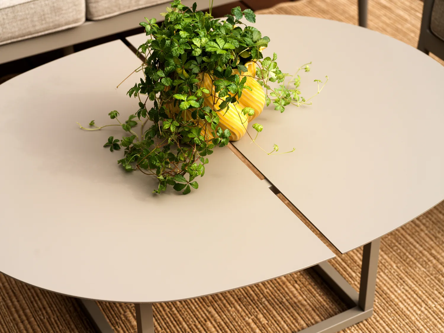 Olive mesa de centro, Khaki, 110x80 cm Brafab