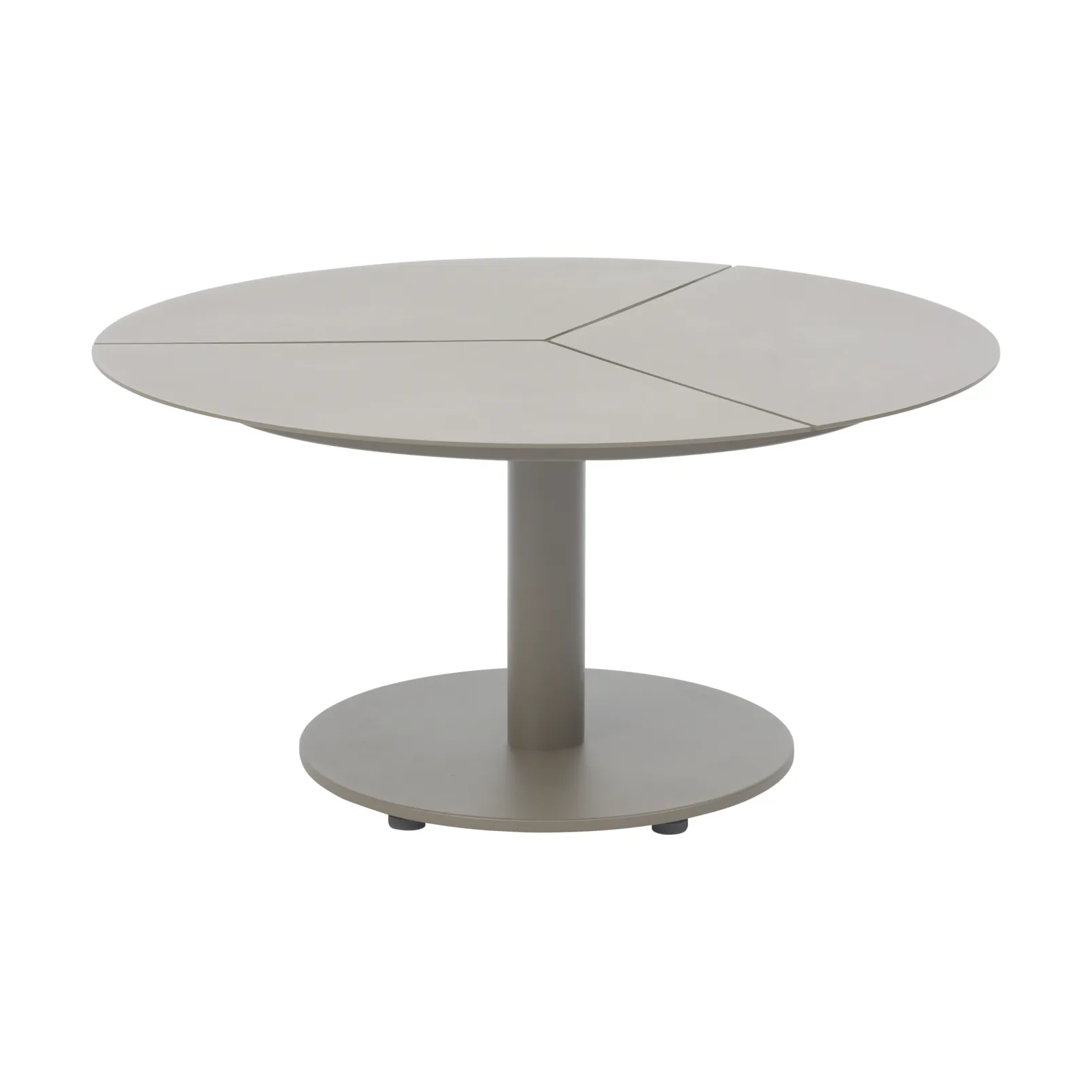 Peace mesa de centro, Light grey, Ø80x40 cm Brafab