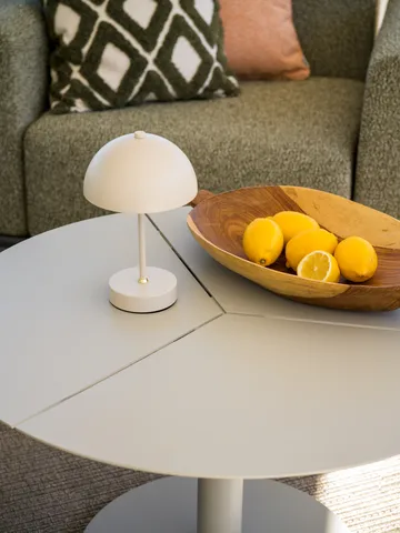 Peace mesa de centro - Light grey, Ø80x46 cm - Brafab