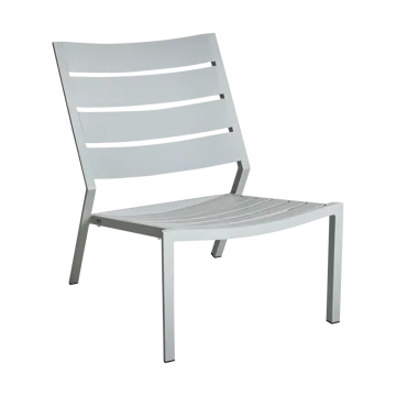 Poltrona Delia lounge - Light grey - Brafab