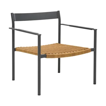 Poltrona DK lounge - Anthracite - Brafab