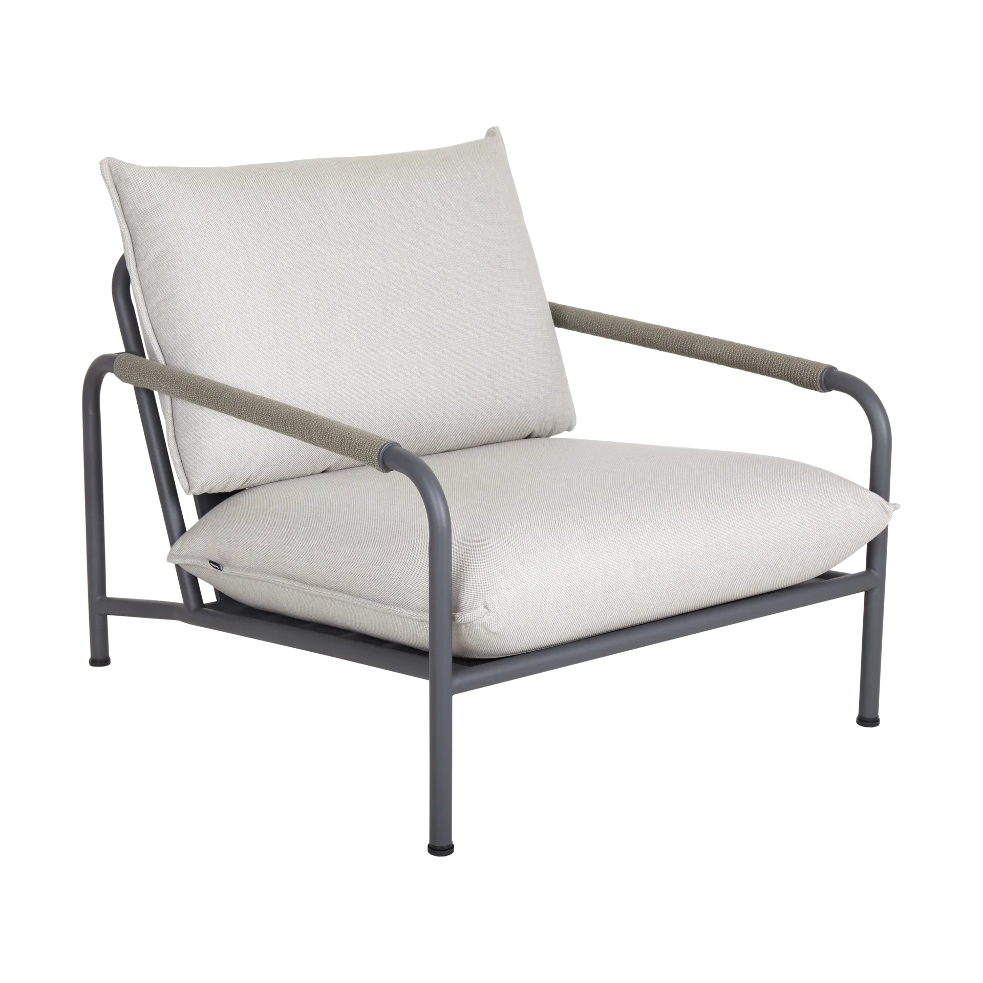 Poltrona Lerberget lounge, Anthracite-buxo Brafab