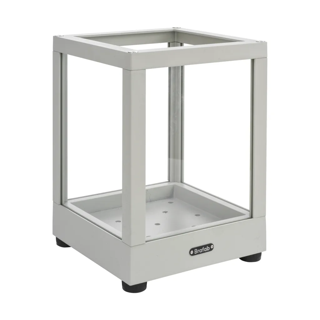 Porta-vela Belfort, Light grey, 28 cm Brafab