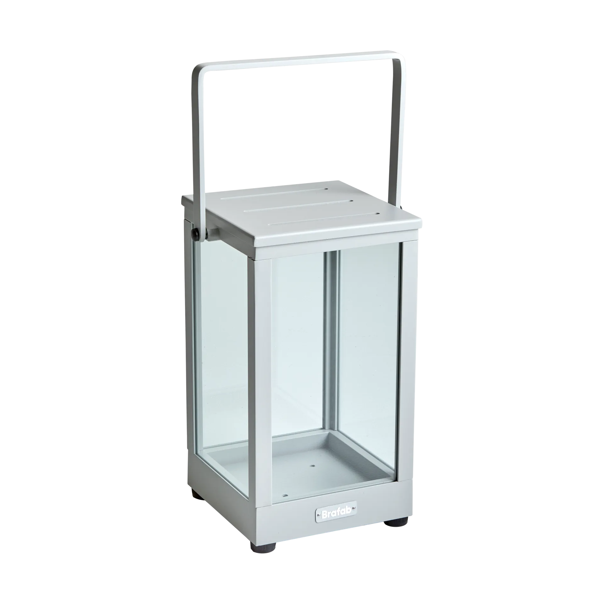 Porta-vela Belfort, Light grey H37 cm Brafab