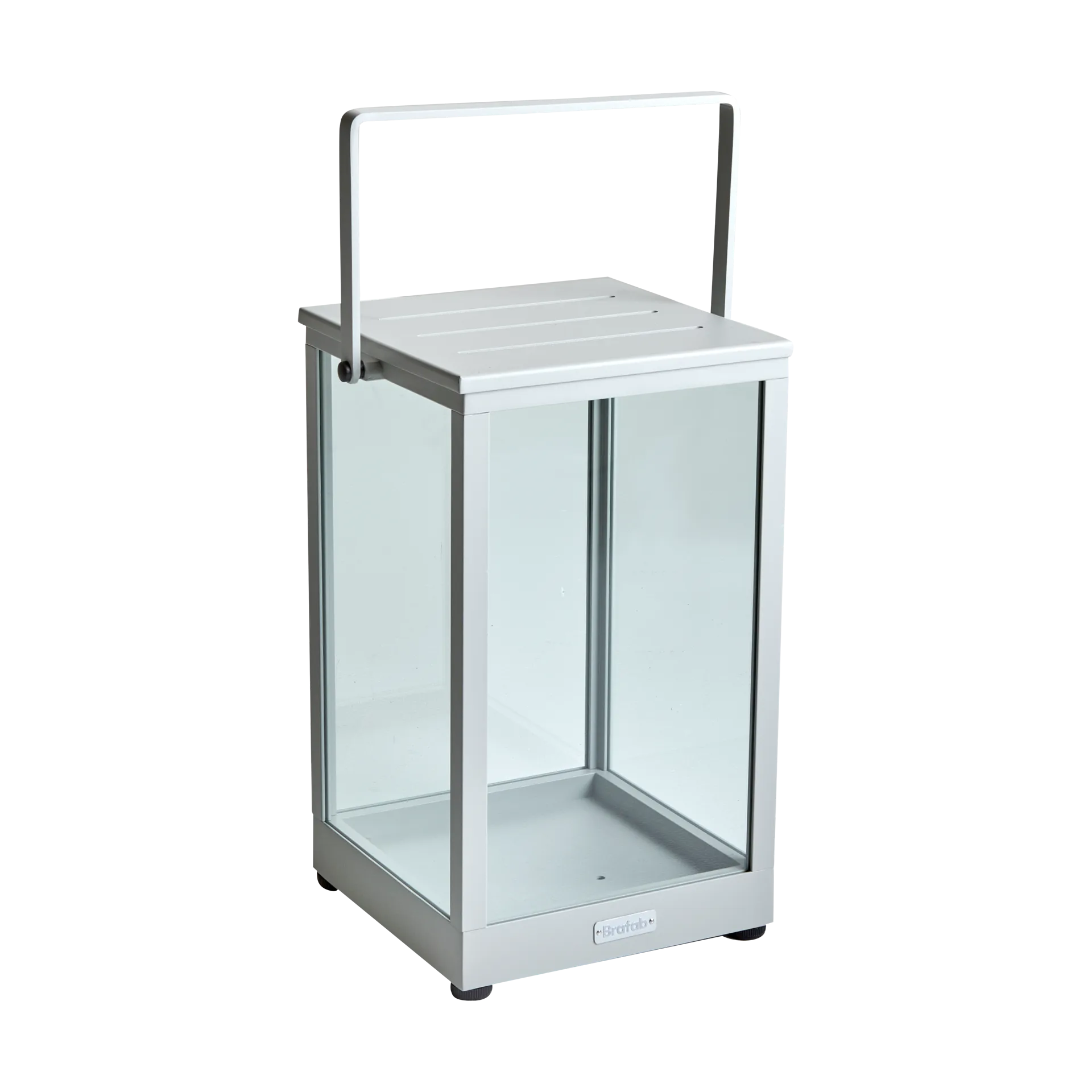 Porta-vela Belfort, Light grey H43 cm Brafab
