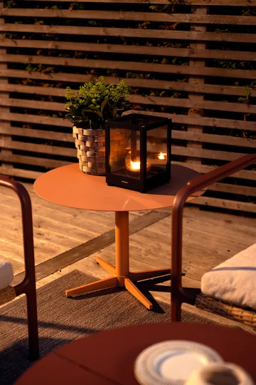 Porta-vela Belfort - Preto, 28 cm - Brafab