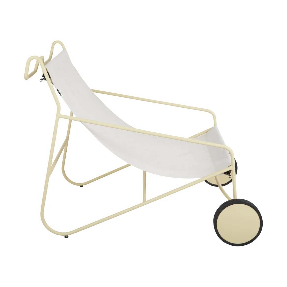 Poul Chair poltrona lounge, Limão-branco-sujo Brafab