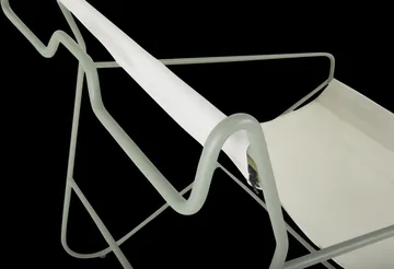 Poul Chair poltrona lounge - Verde poeira-branco - Brafab