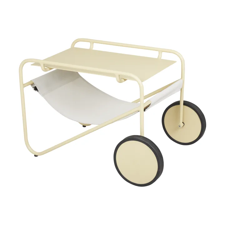 Poul Table mesa lateral - Lemon-off white, 72x44 cm - Brafab