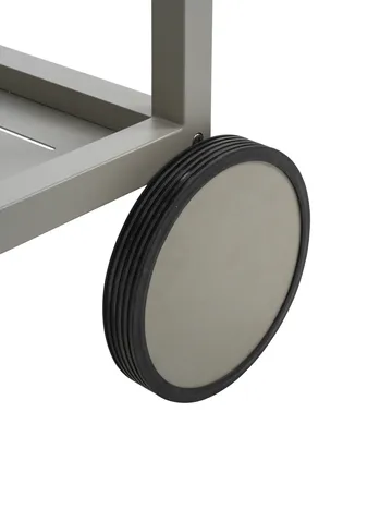 Samvaro carrinho de servir 86x49x69 cm - Caquí - Brafab