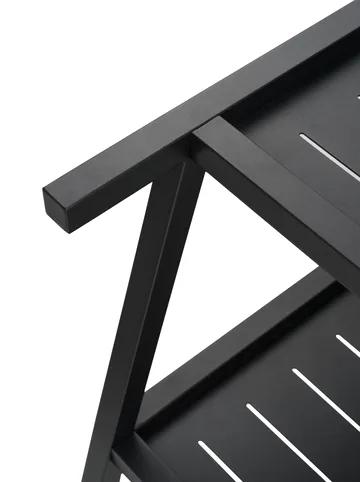 Samvaro carrinho de servir 86x49x69 cm - Preto - Brafab