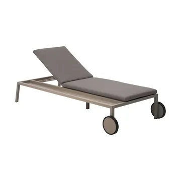 Samvaro espreguiçadeira 218x92 cm - Caquí-aurora suave - Brafab