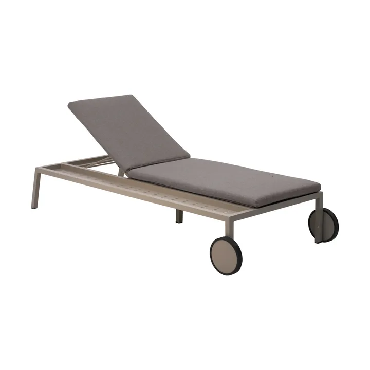 Samvaro espreguiçadeira 218x92 cm - Caquí-aurora suave - Brafab