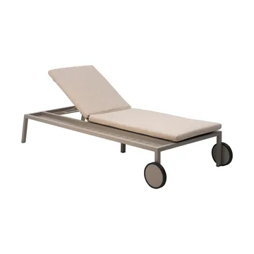 Samvaro espreguiçadeira 218x92 cm - Caquí - Brafab