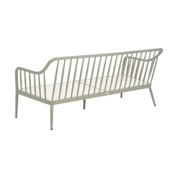 Sofá Coleville - Khaki-burlap beige, 3 lugares - Brafab