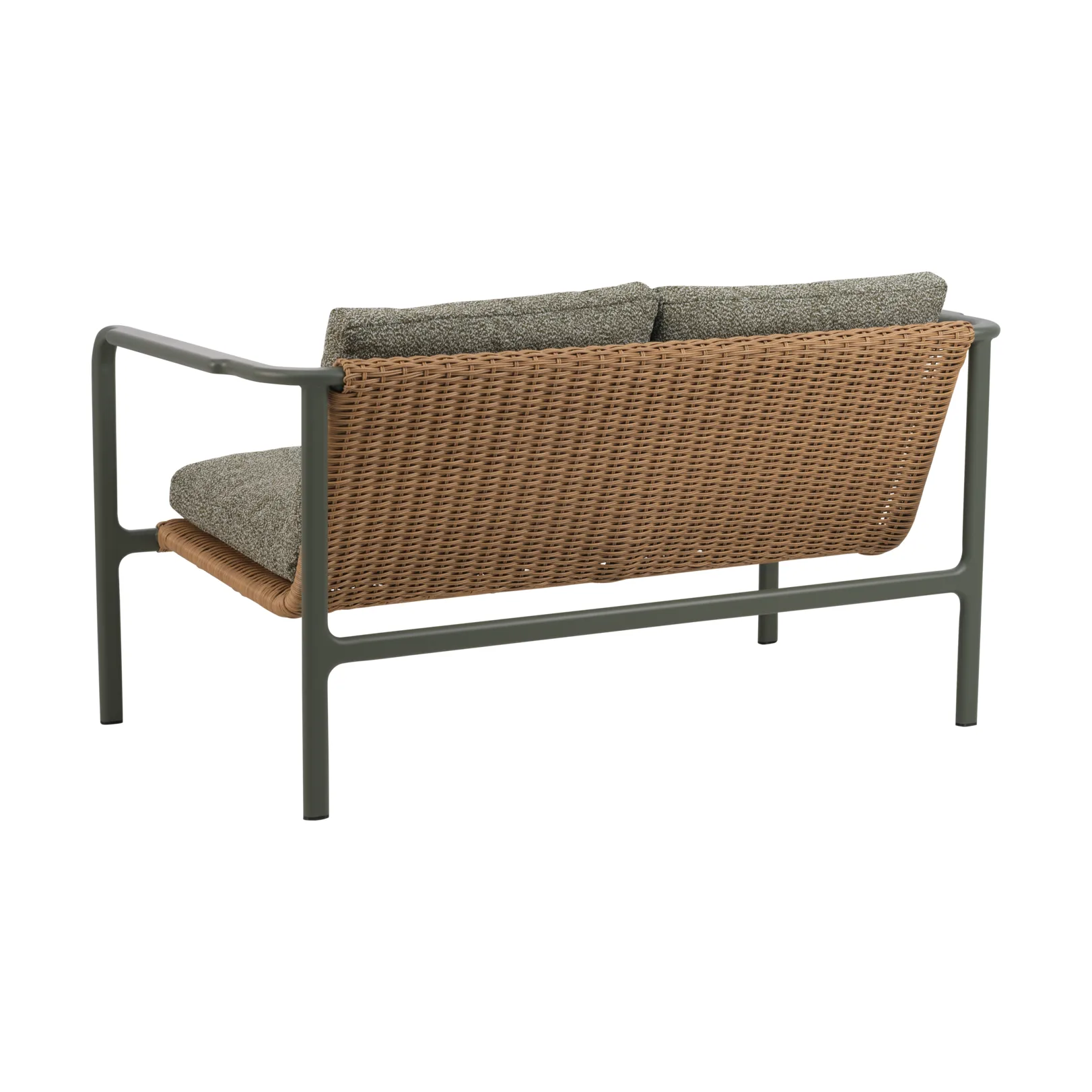 Sofá Motty, Nordic green-teddy verde, 2-lugares Brafab