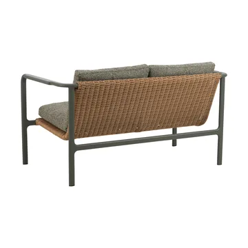 Sofá Motty - Nordic green-teddy verde, 2-lugares - Brafab