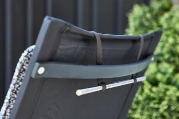 Soro poltrona lounge - Preto-teddy formiga - Brafab