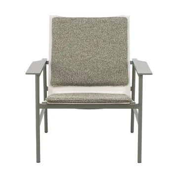 Soro poltrona lounge - Verde nórdico-teddy verde - Brafab