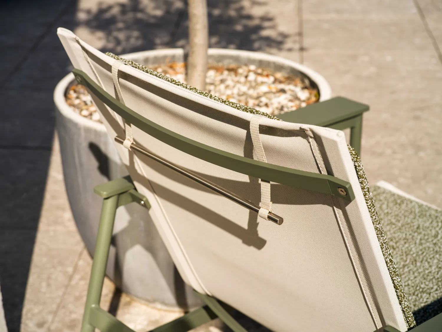 Soro poltrona lounge, Verde nórdico-teddy verde Brafab