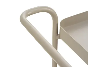 Trolly carrinho de servir 88x59 cm - Caquí - Brafab