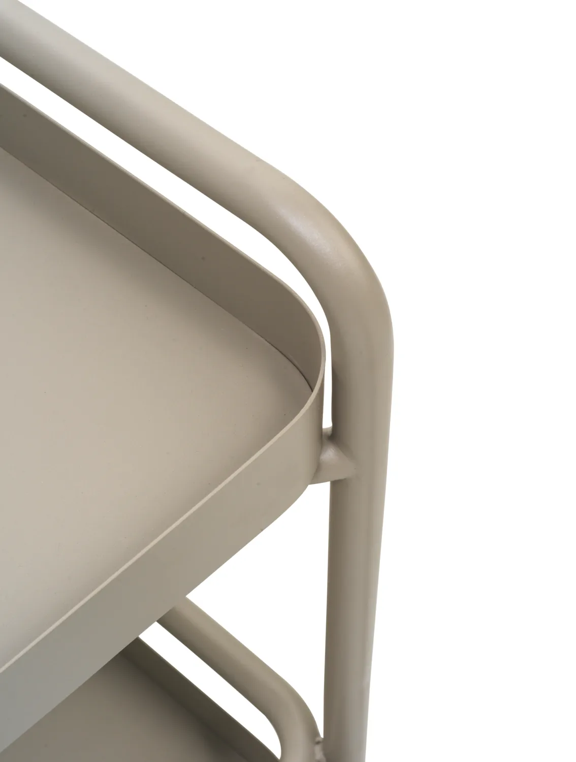 Trolly carrinho de servir 88x59 cm, Caquí Brafab