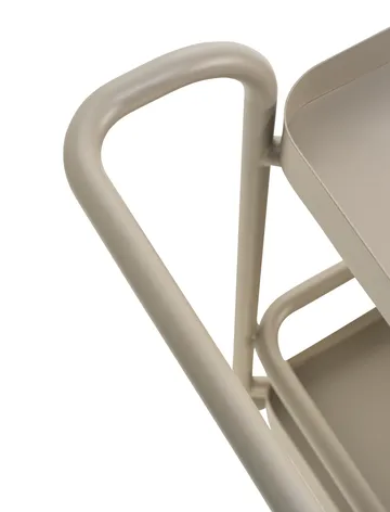 Trolly carrinho de servir 88x59 cm - Caquí - Brafab