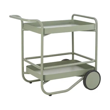 Trolly carrinho de servir 88x59 cm - Verde poeira - Brafab