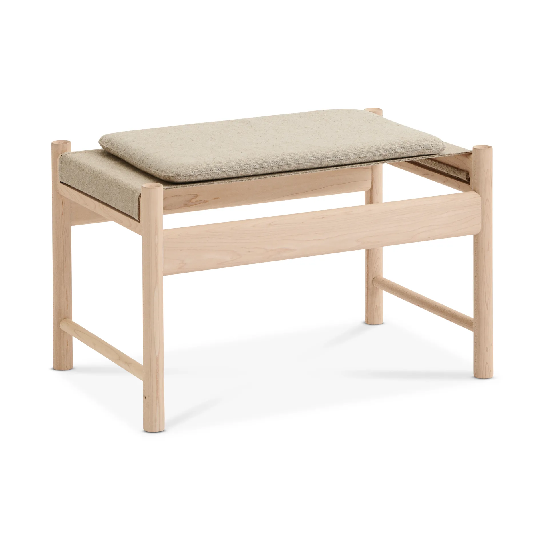 Almofada HB 35x60 cm, Natural lona coupe 26 cm Brdr. Krüger