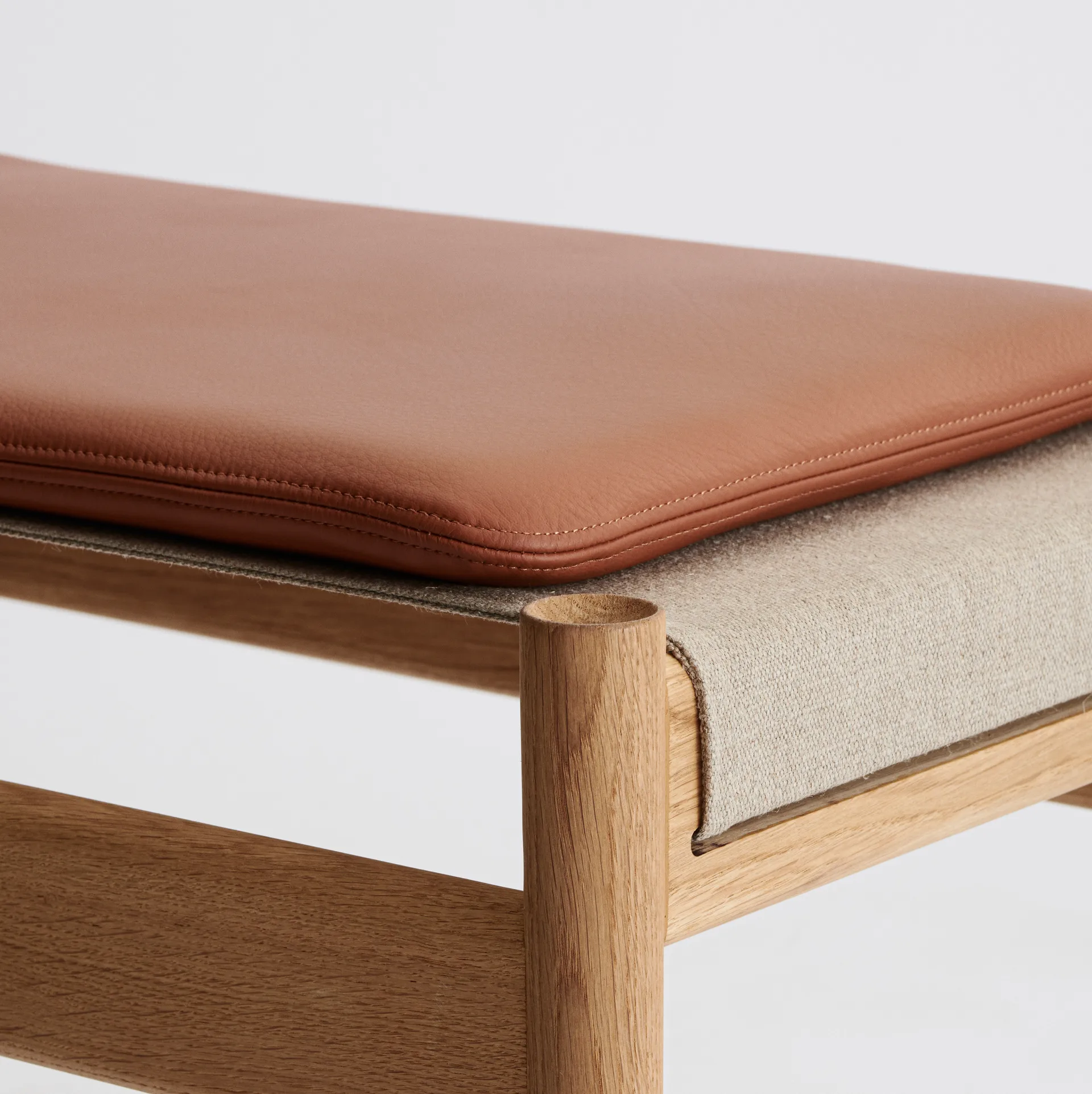 Almofada HB 35x60 cm, Spectrum Aguardente de Couro Brdr. Krüger