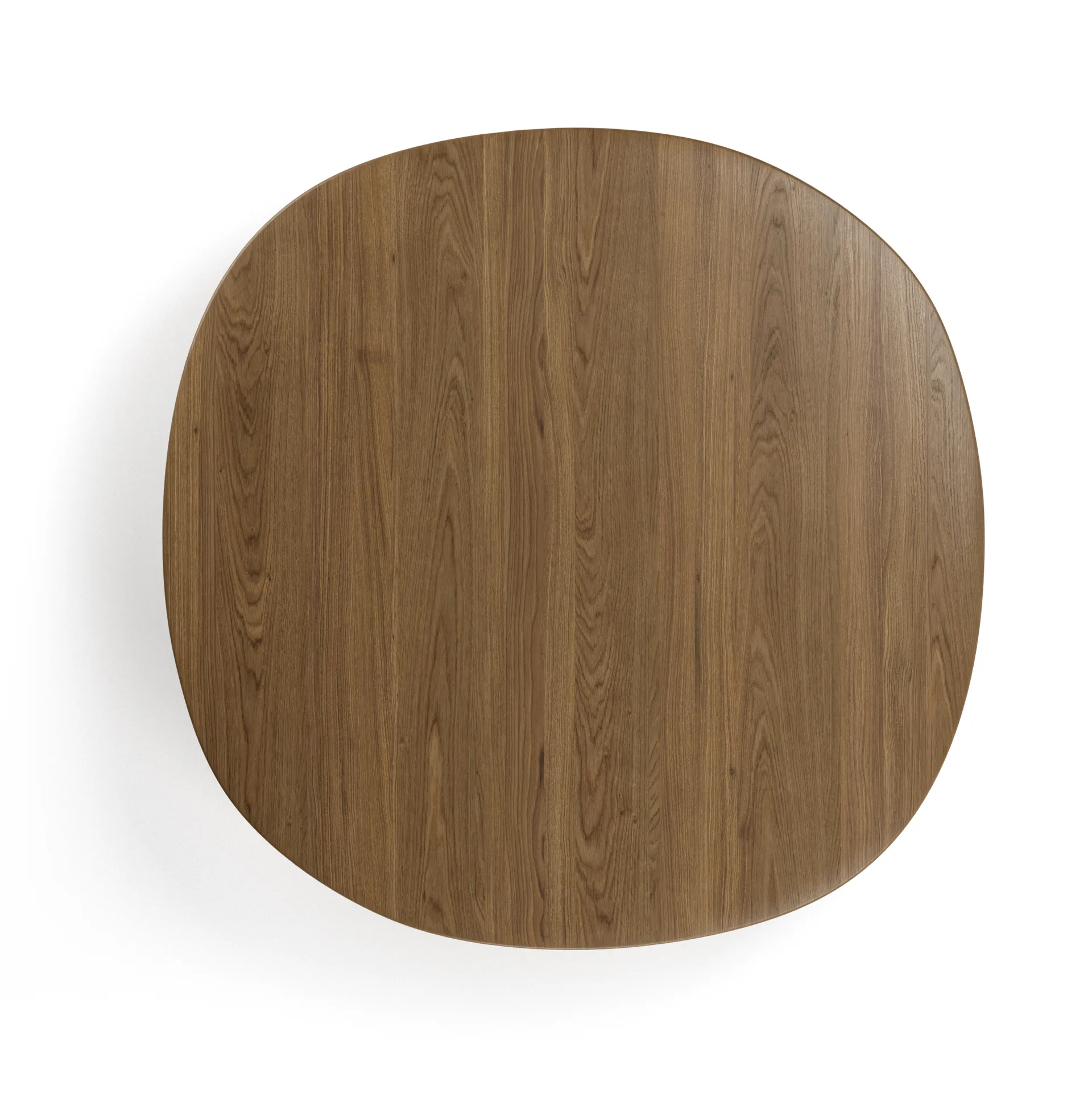 Mesa de centro Jari Ø118 cm, Verniz carvalho fumado Brdr. Krüger