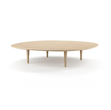 Mesa de centro Jari Ø118 cm - Verniz carvalho  - Brdr. Krüger