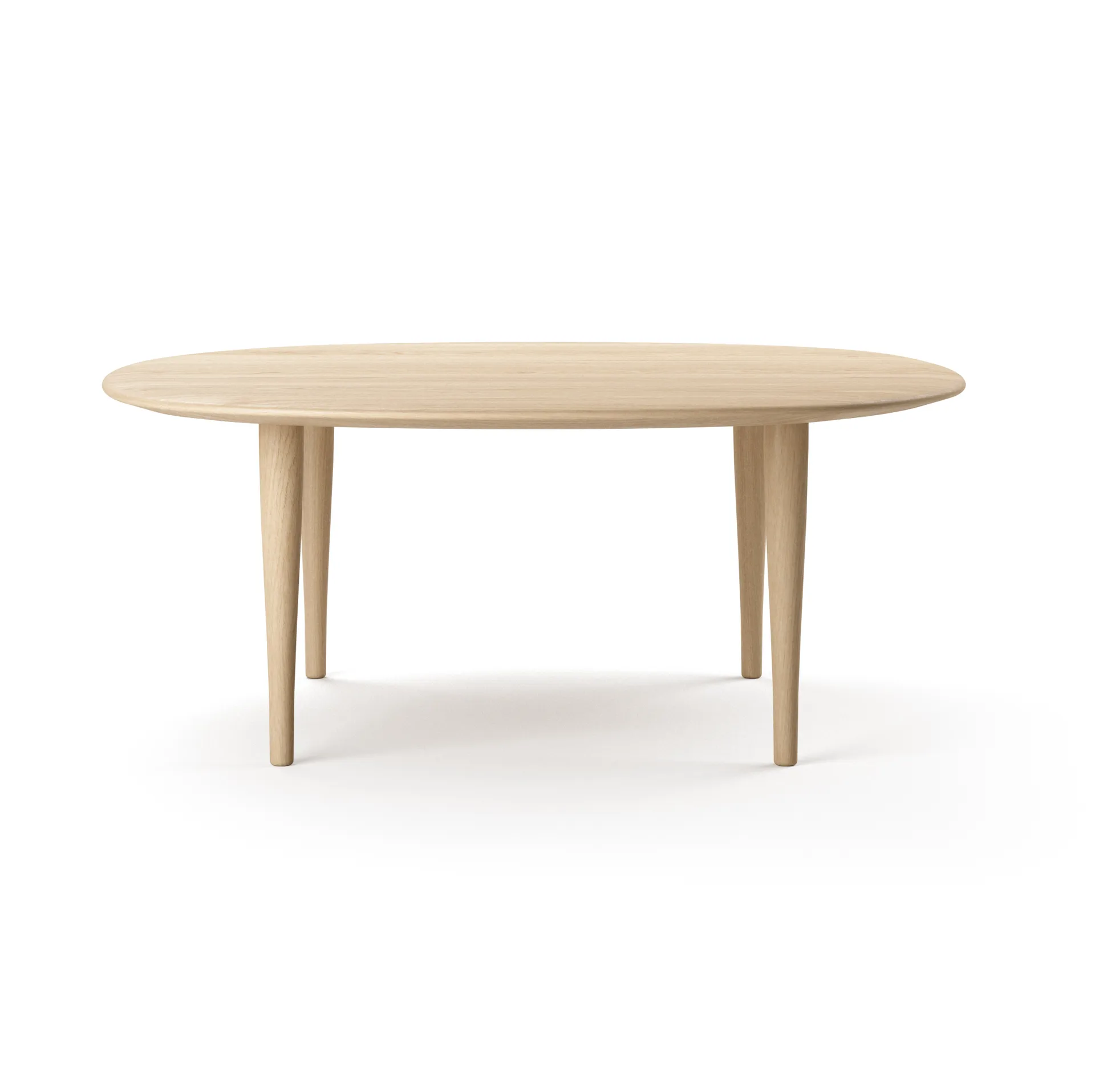 Mesa de centro Jari Ø85 cm, Verniz carvalho  Brdr. Krüger
