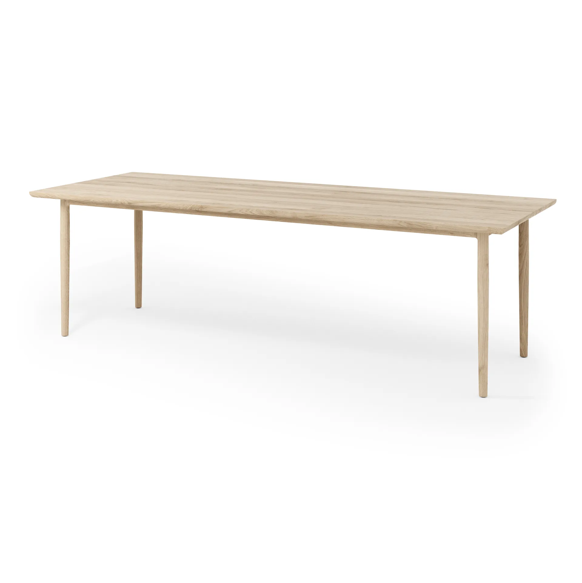Mesa de jantar Arv 90x240 cm, Branco Verniz carvalho Brdr. Krüger