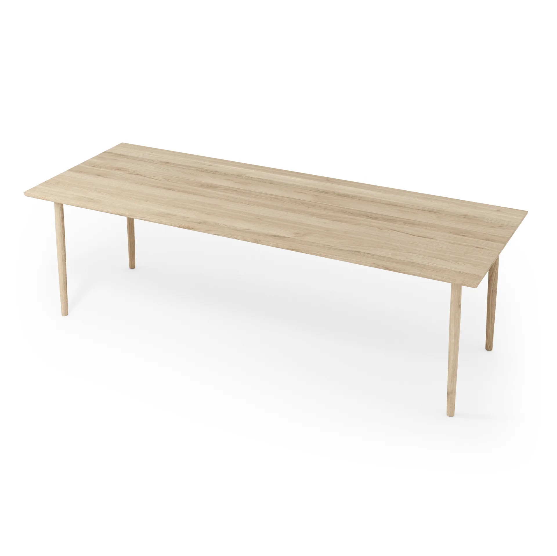 Mesa de jantar Arv 90x240 cm, Branco Verniz carvalho Brdr. Krüger