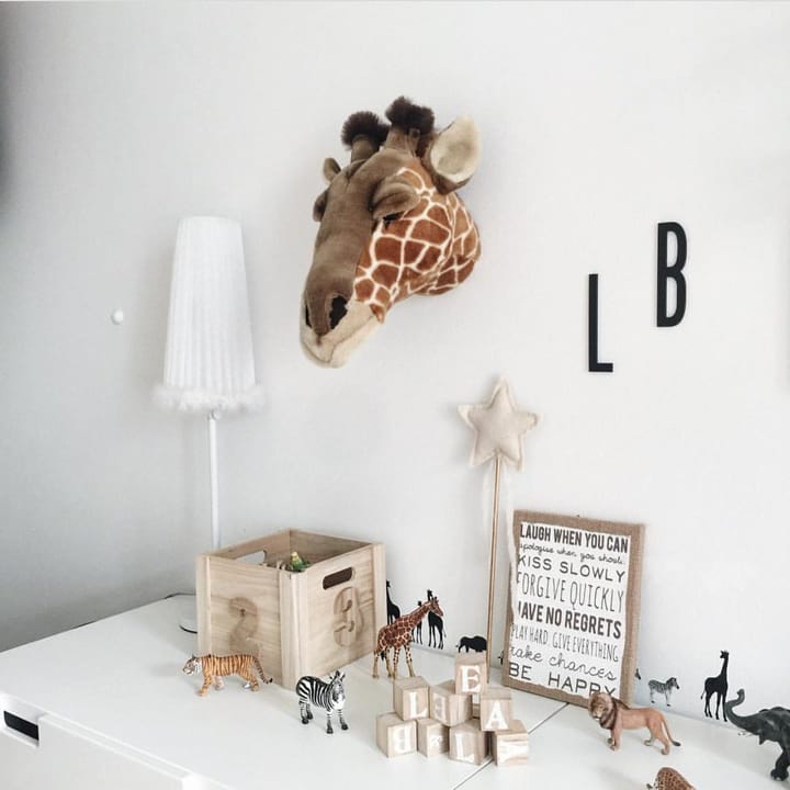Cabeça de girafa para parede em peluche  - girafa - Brigbys