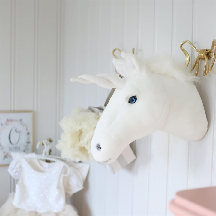 Cabeça de unicórnio para parede em peluche  - unicorn - Brigbys