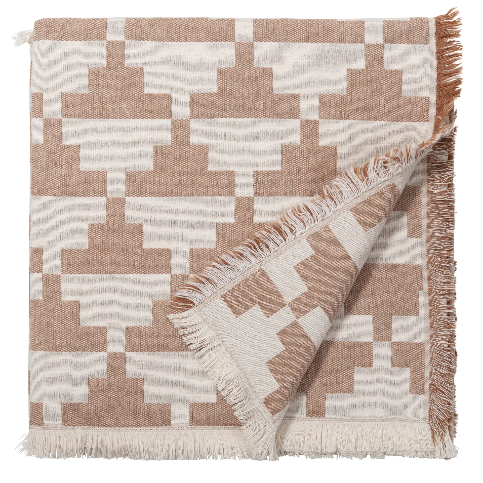 Manta de algodão Confect, Nude (bege) Brita Sweden