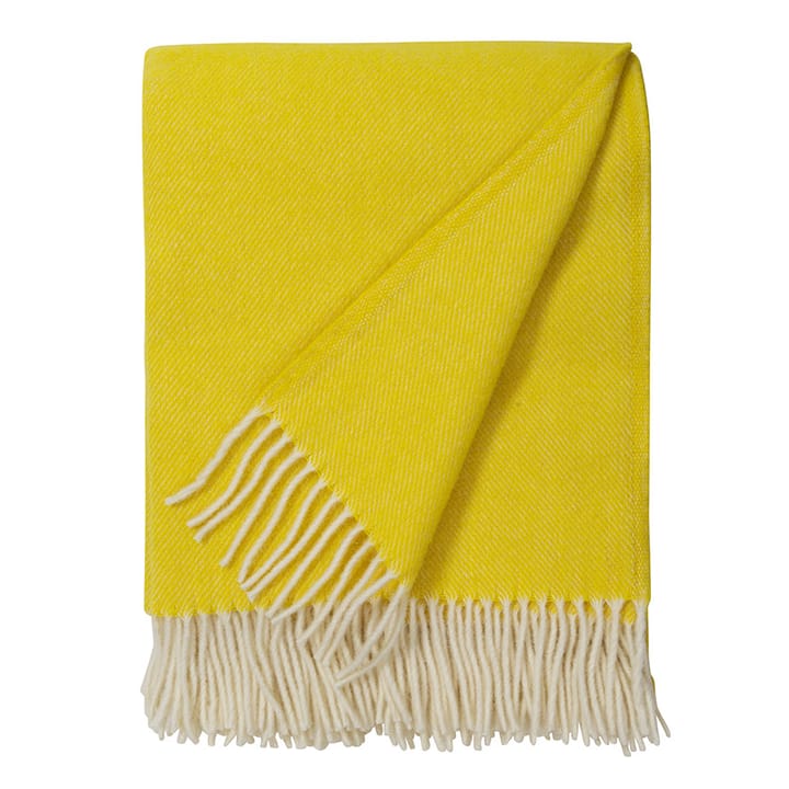 Manta de lã Mono  - sulphur (amarelo) - Brita Sweden