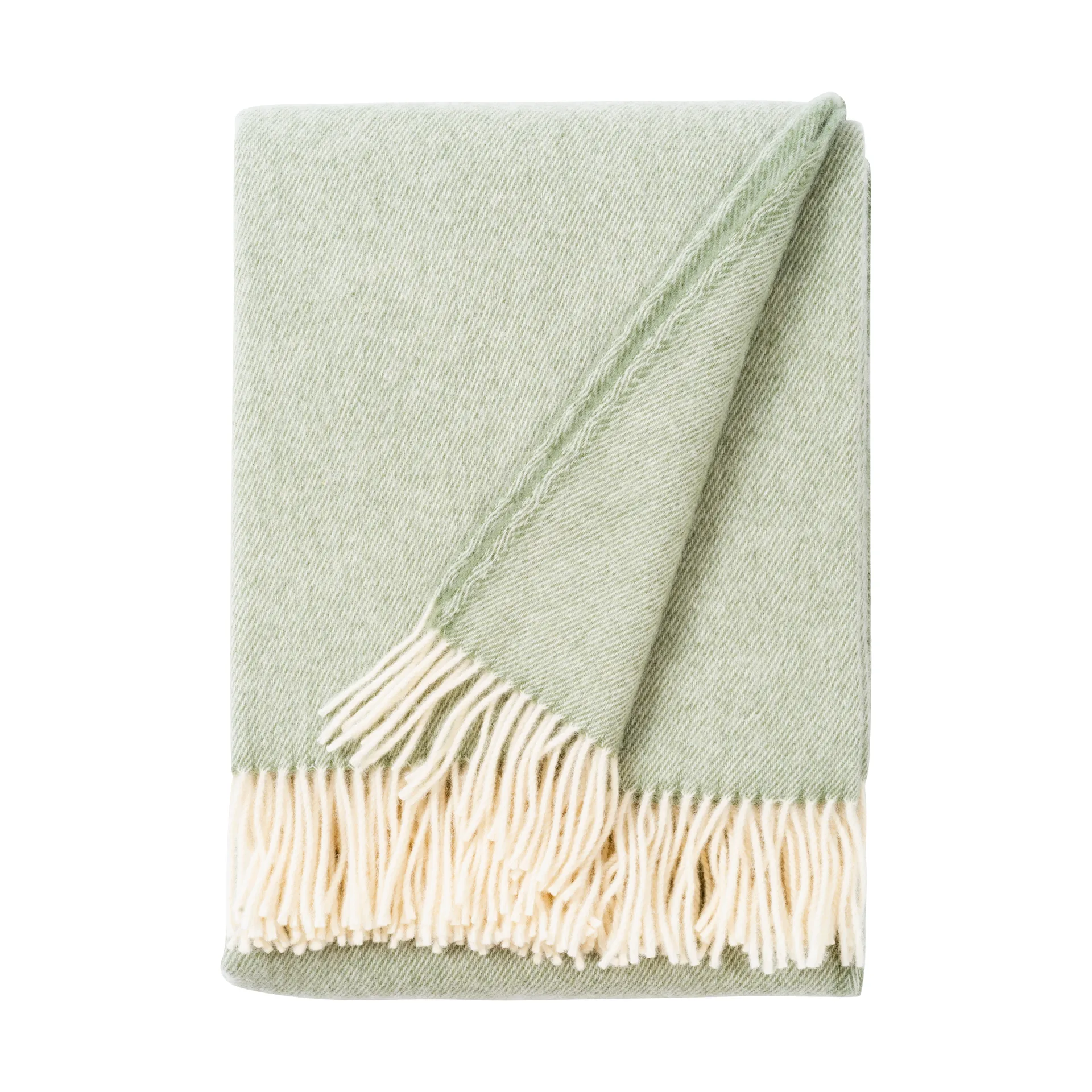 Mono cobertor de lã 170x130 cm, Musgo Brita Sweden