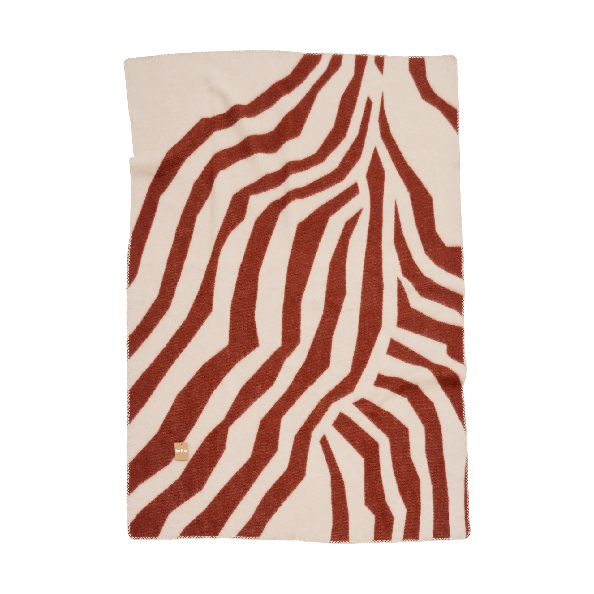 Pugh manta, Castanho, 200x130 cm Brita Sweden