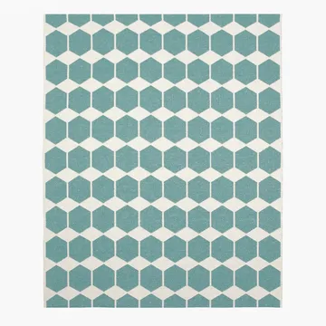 Tapete Anna aqua grande - 150x200 cm - Brita Sweden