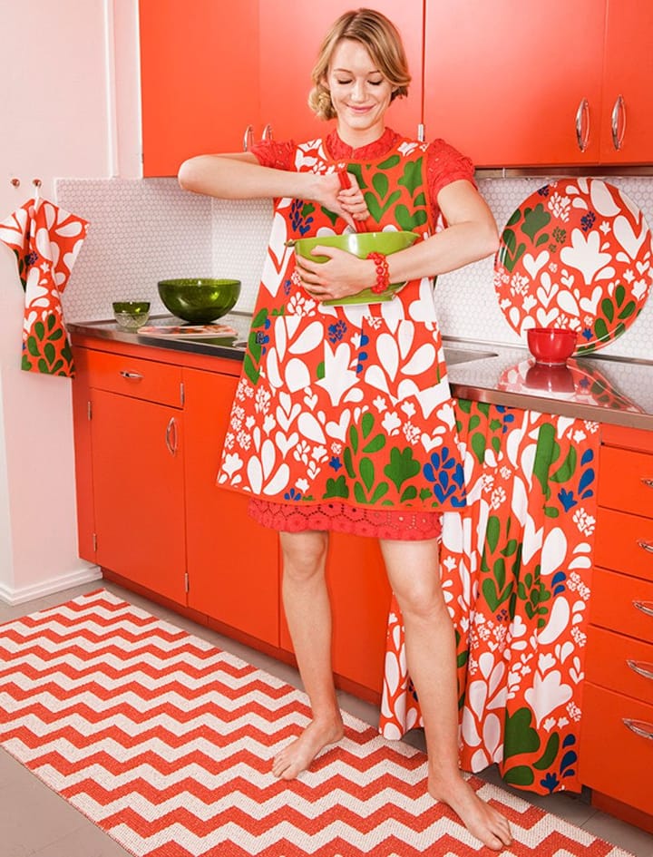 Tapete Gunnel red - 70x200 cm - Brita Sweden