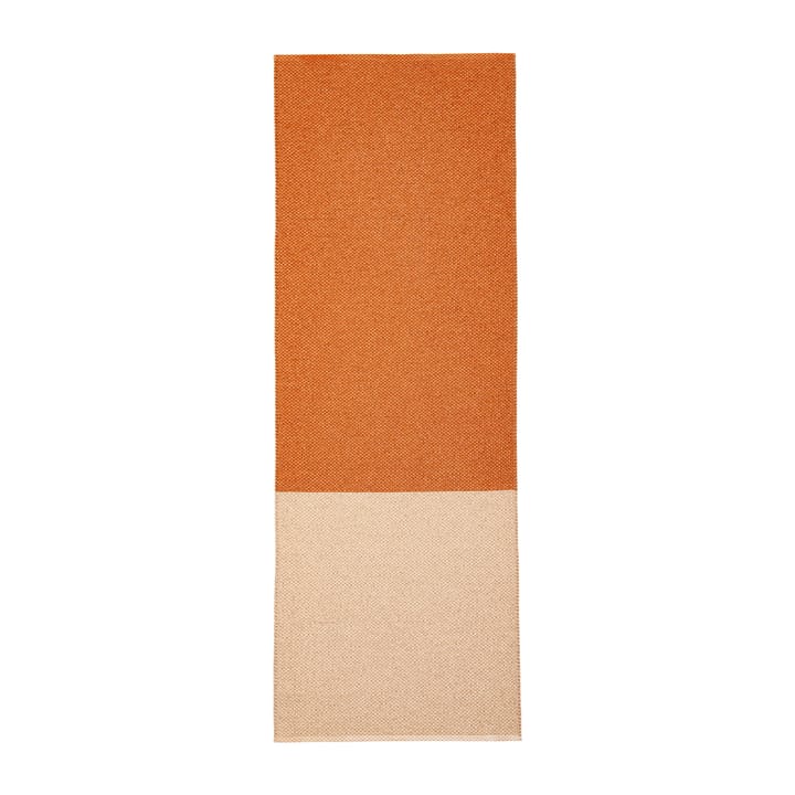 Tapete Moor  cream (creme branco-terracota) - 70x300 cm - Brita Sweden