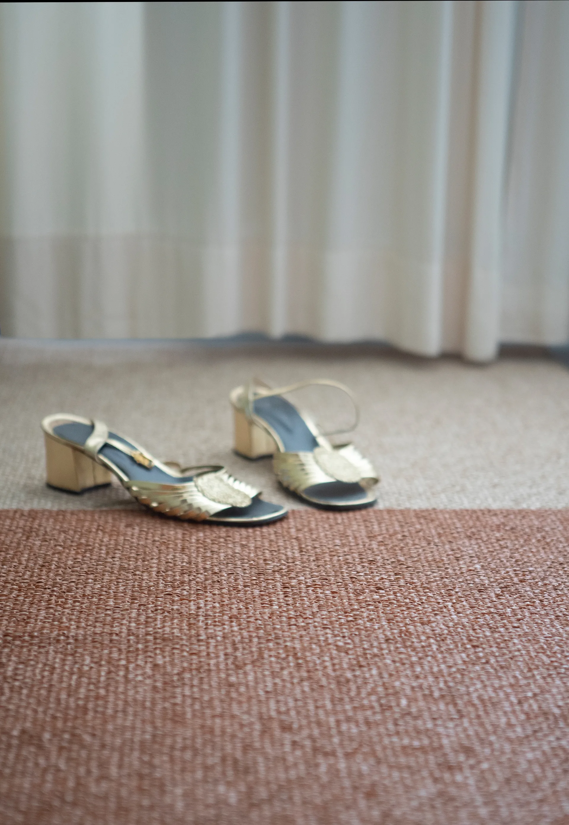 Tapete Moor cream (creme branco-terracota), 70x300 cm Brita Sweden