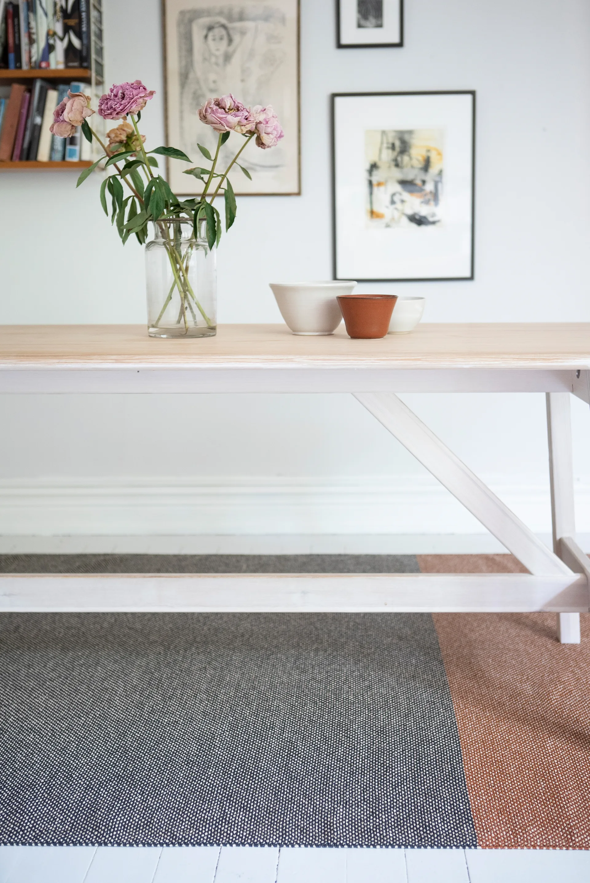 Tapete Moor (preto-terracota), 170x300 cm Brita Sweden