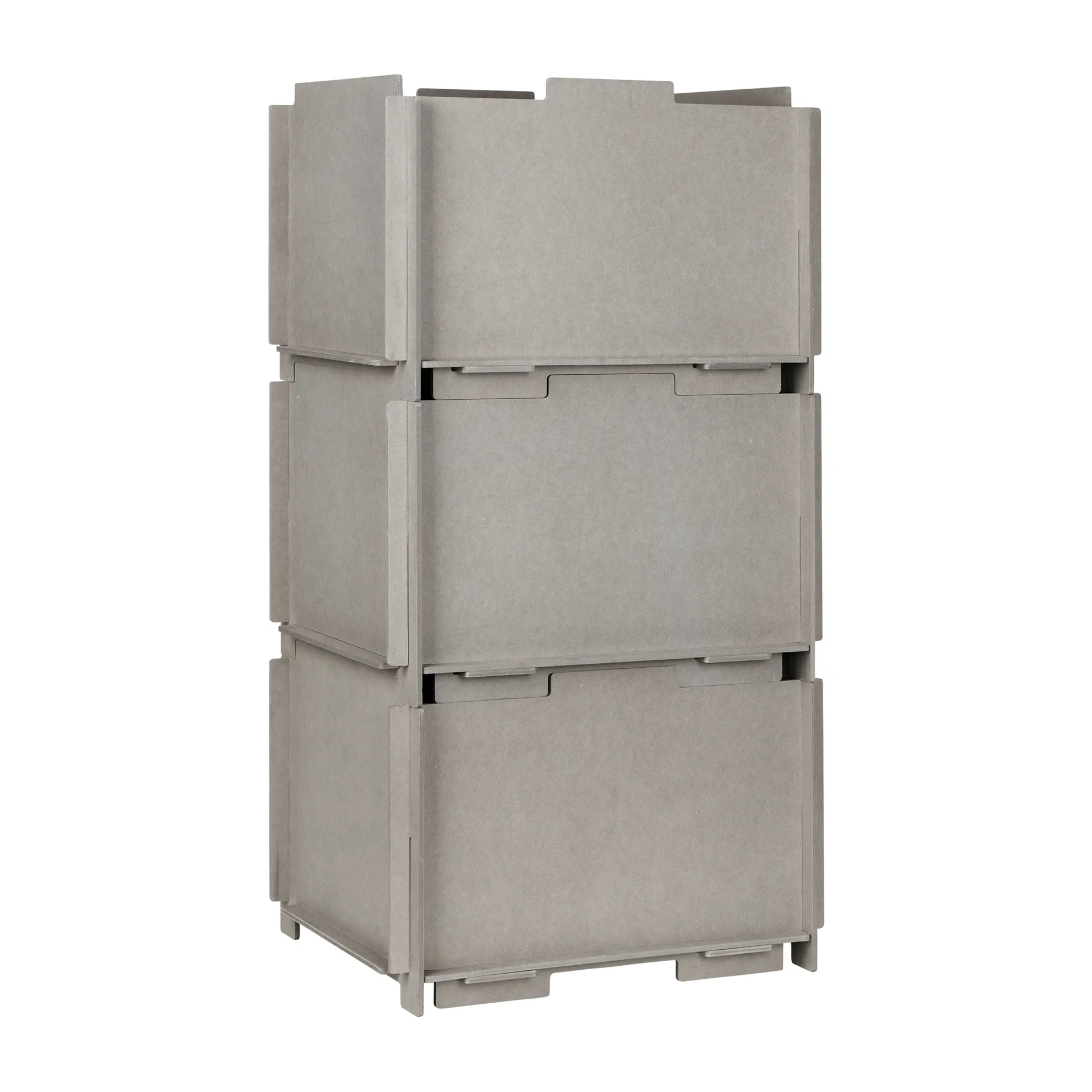 Caixa de arrumação Stacie storage 34x44 cm, Cinza Broste Copenhagen