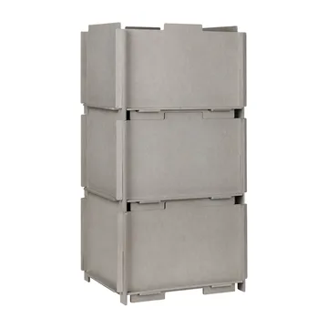 Caixa de arrumação Stacie storage 34x44 cm - Cinza - Broste Copenhagen